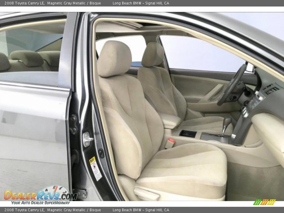 2008 Toyota Camry LE Magnetic Gray Metallic / Bisque Photo #6