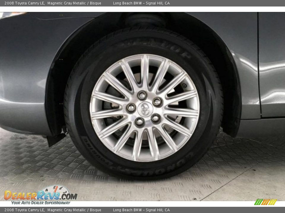 2008 Toyota Camry LE Magnetic Gray Metallic / Bisque Photo #8
