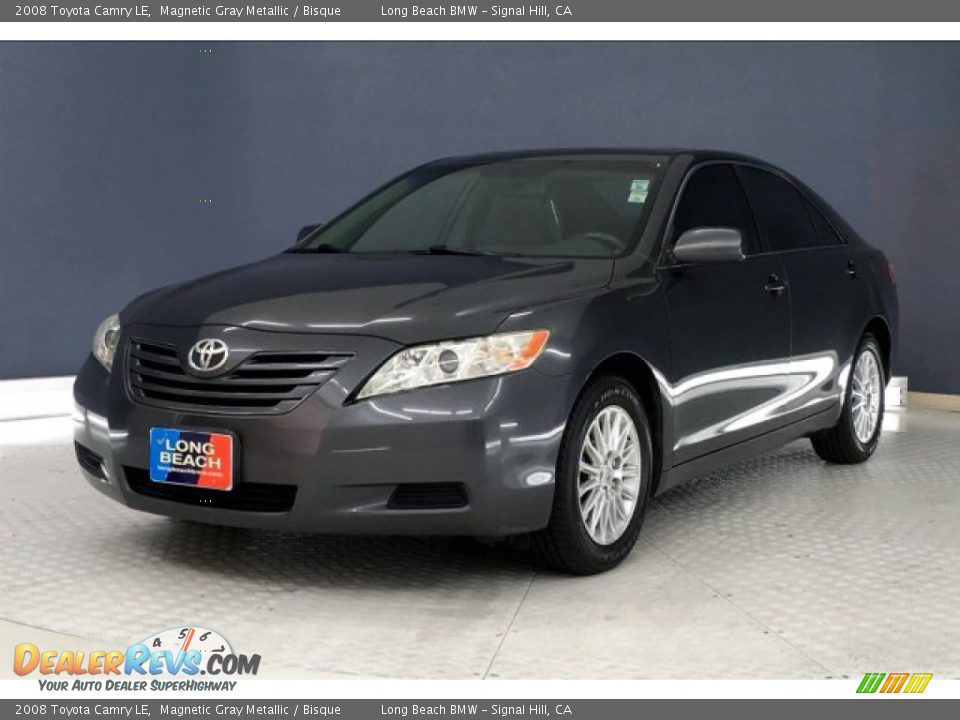 2008 Toyota Camry LE Magnetic Gray Metallic / Bisque Photo #12