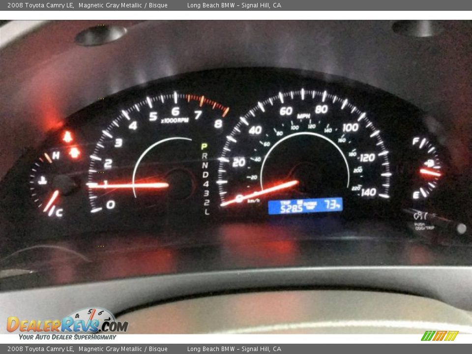 2008 Toyota Camry LE Magnetic Gray Metallic / Bisque Photo #14