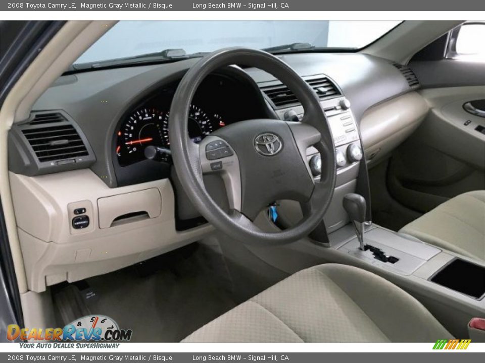 2008 Toyota Camry LE Magnetic Gray Metallic / Bisque Photo #15