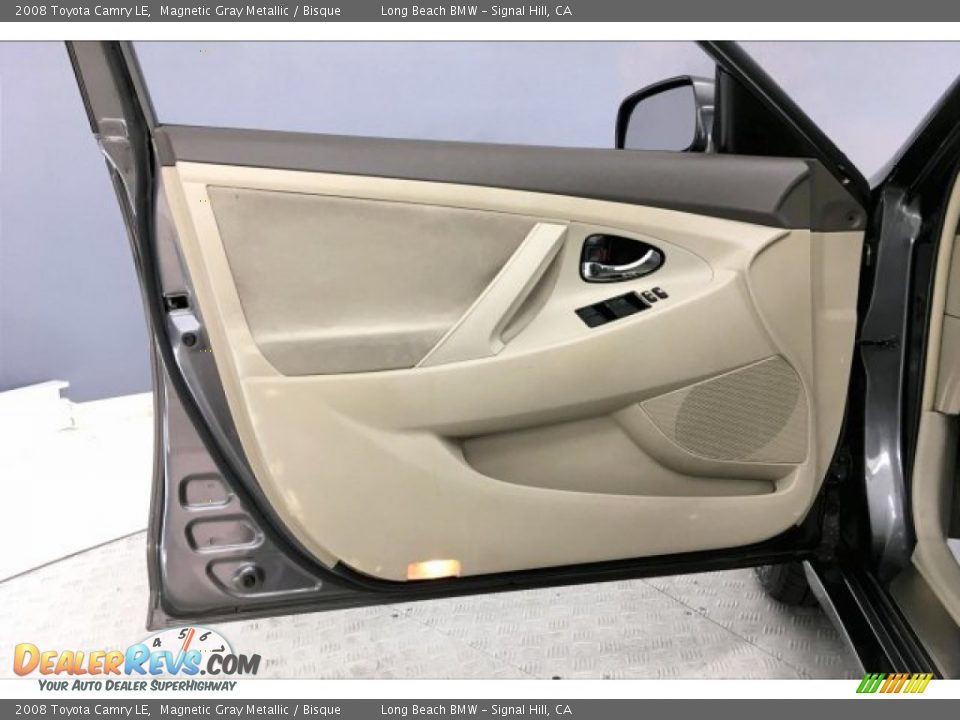 2008 Toyota Camry LE Magnetic Gray Metallic / Bisque Photo #19