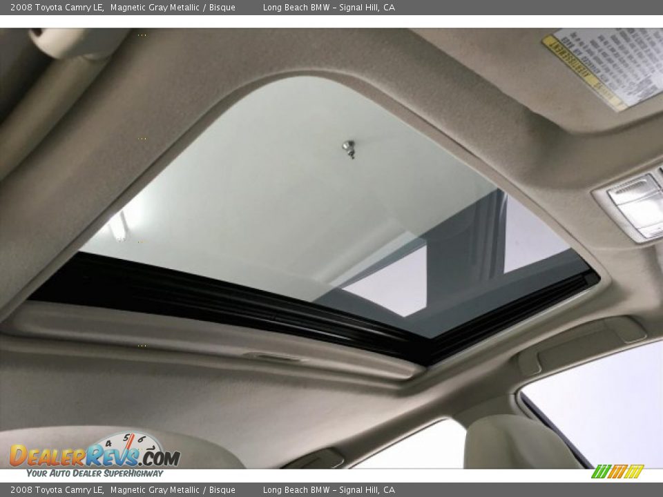 2008 Toyota Camry LE Magnetic Gray Metallic / Bisque Photo #23