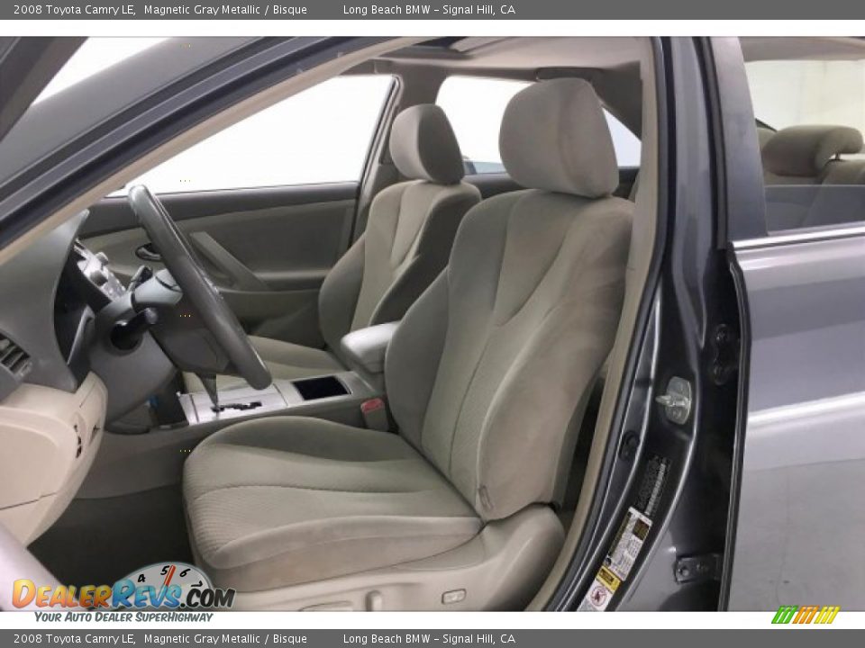 2008 Toyota Camry LE Magnetic Gray Metallic / Bisque Photo #30