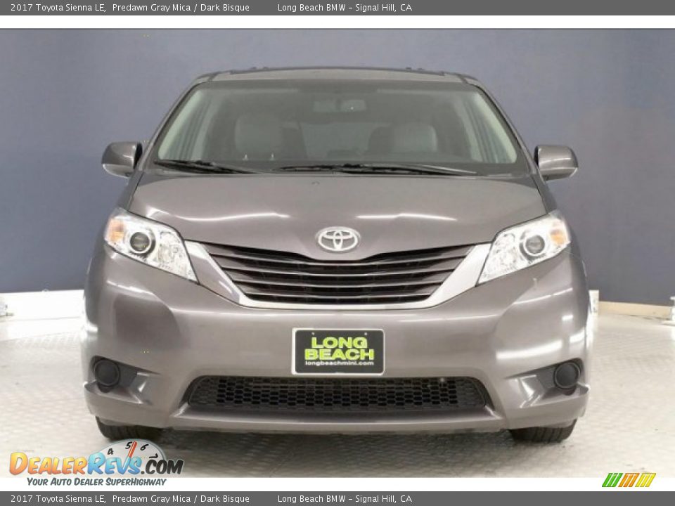 2017 Toyota Sienna LE Predawn Gray Mica / Dark Bisque Photo #2