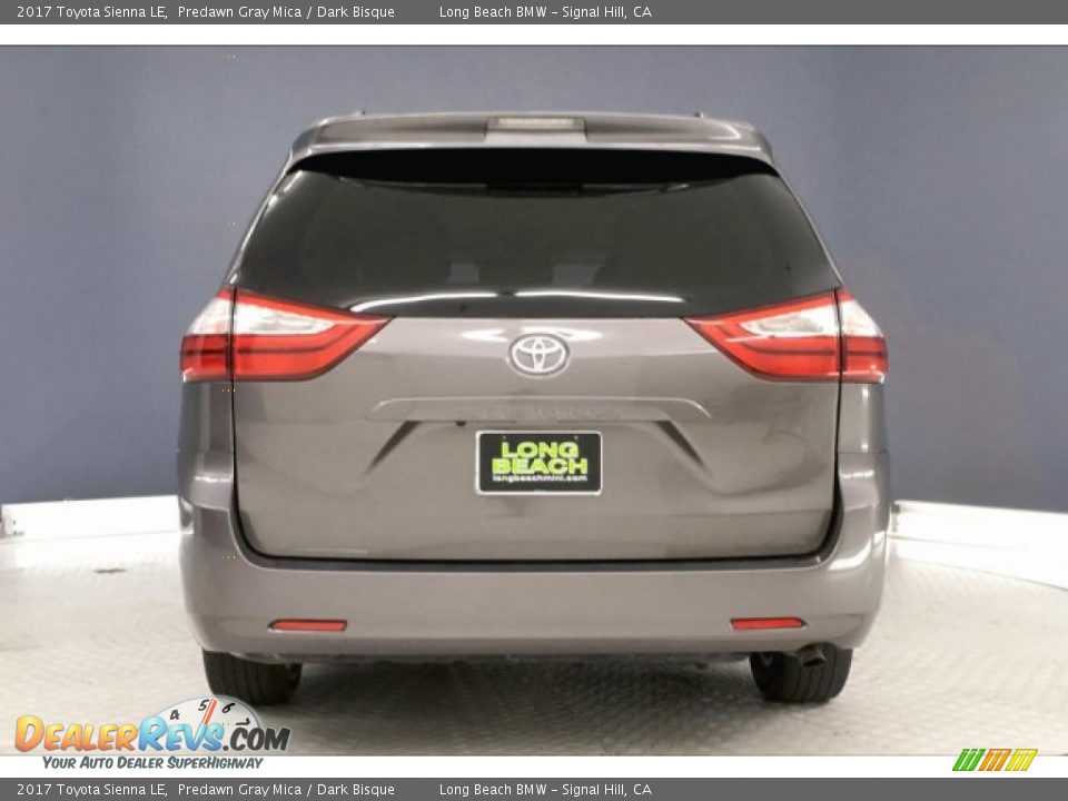 2017 Toyota Sienna LE Predawn Gray Mica / Dark Bisque Photo #3
