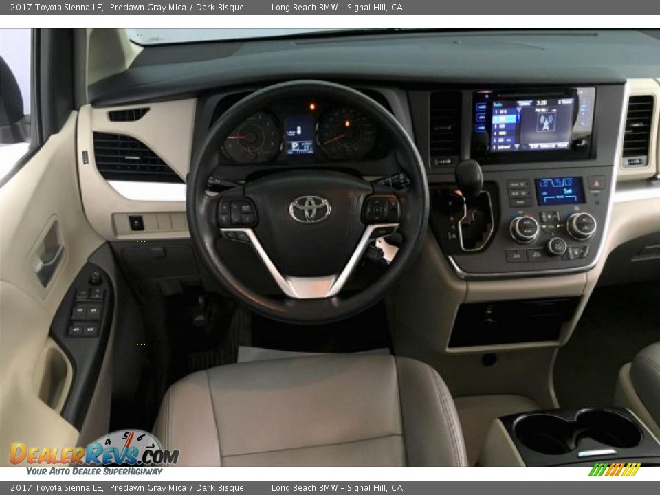 2017 Toyota Sienna LE Predawn Gray Mica / Dark Bisque Photo #4