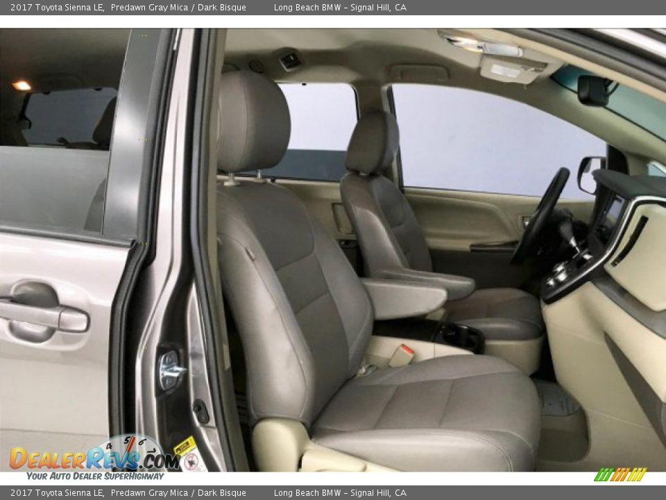 2017 Toyota Sienna LE Predawn Gray Mica / Dark Bisque Photo #6