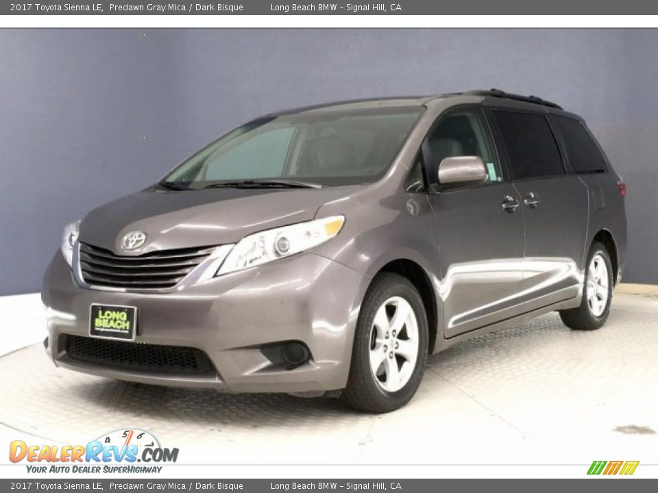 2017 Toyota Sienna LE Predawn Gray Mica / Dark Bisque Photo #12