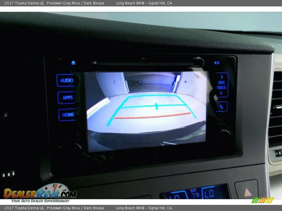 2017 Toyota Sienna LE Predawn Gray Mica / Dark Bisque Photo #13