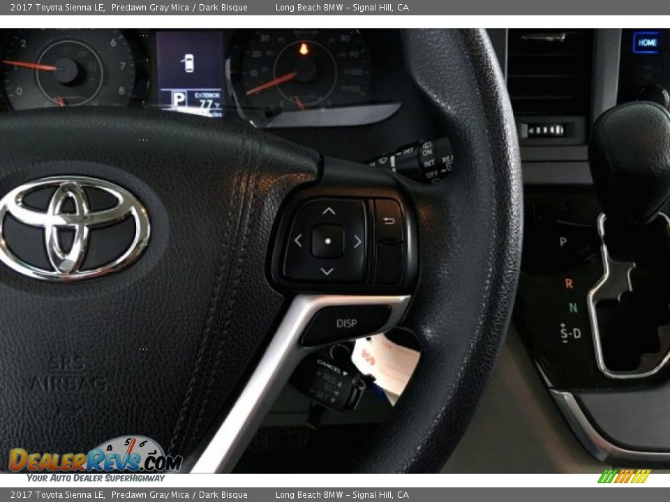 2017 Toyota Sienna LE Predawn Gray Mica / Dark Bisque Photo #15