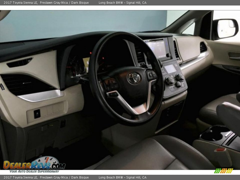 2017 Toyota Sienna LE Predawn Gray Mica / Dark Bisque Photo #17