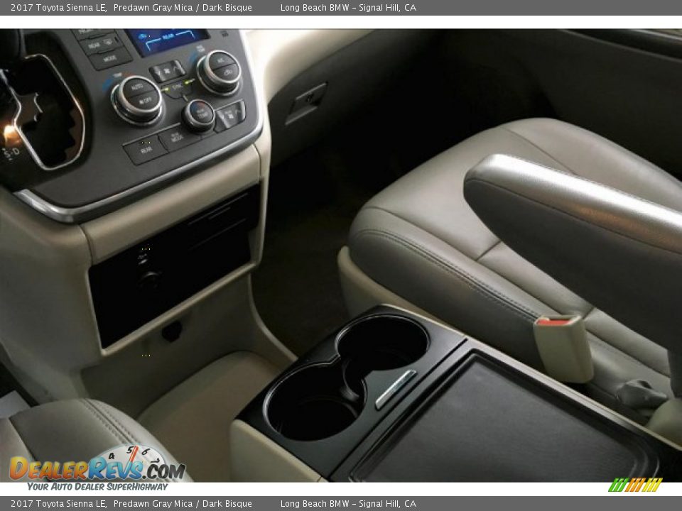 2017 Toyota Sienna LE Predawn Gray Mica / Dark Bisque Photo #18