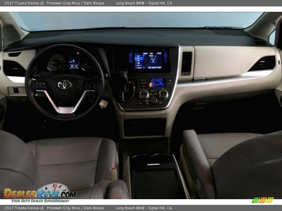 2017 Toyota Sienna LE Predawn Gray Mica / Dark Bisque Photo #20
