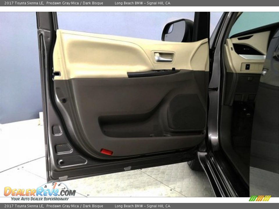 2017 Toyota Sienna LE Predawn Gray Mica / Dark Bisque Photo #21