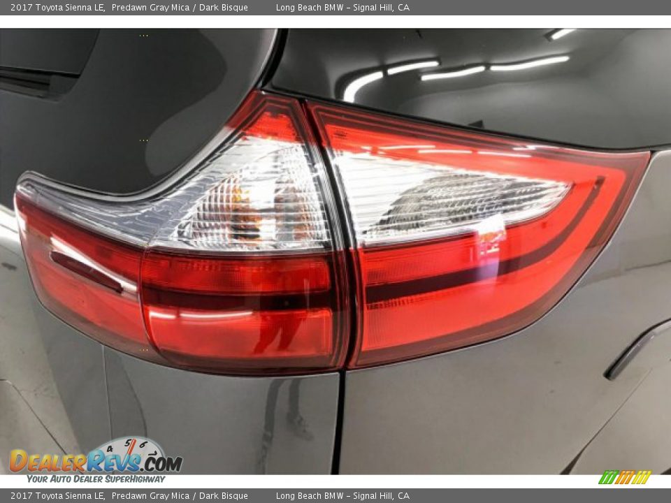 2017 Toyota Sienna LE Predawn Gray Mica / Dark Bisque Photo #22