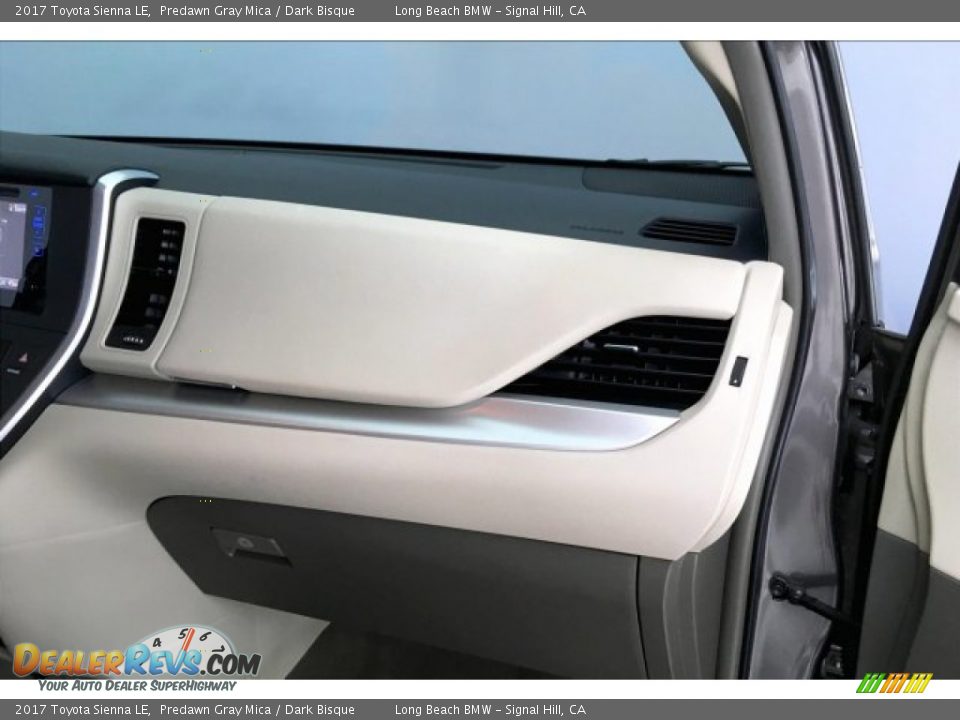 2017 Toyota Sienna LE Predawn Gray Mica / Dark Bisque Photo #24