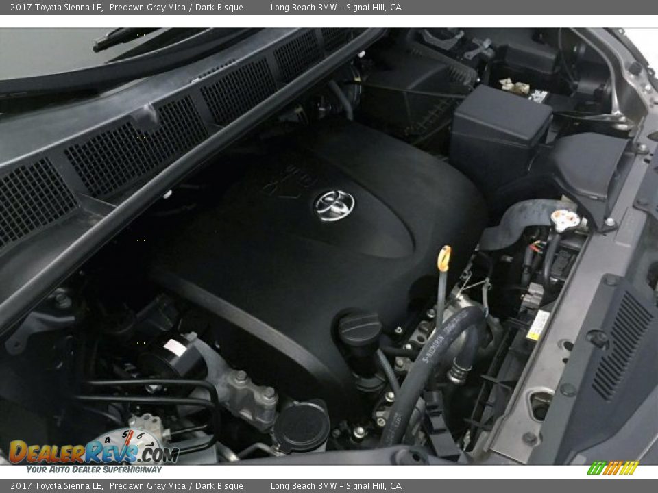 2017 Toyota Sienna LE Predawn Gray Mica / Dark Bisque Photo #26