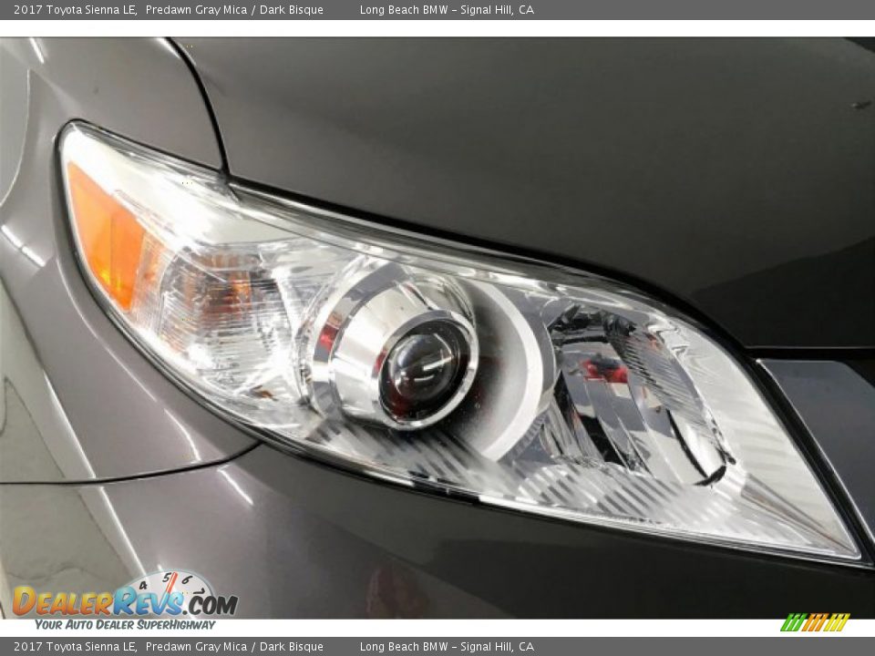 2017 Toyota Sienna LE Predawn Gray Mica / Dark Bisque Photo #27