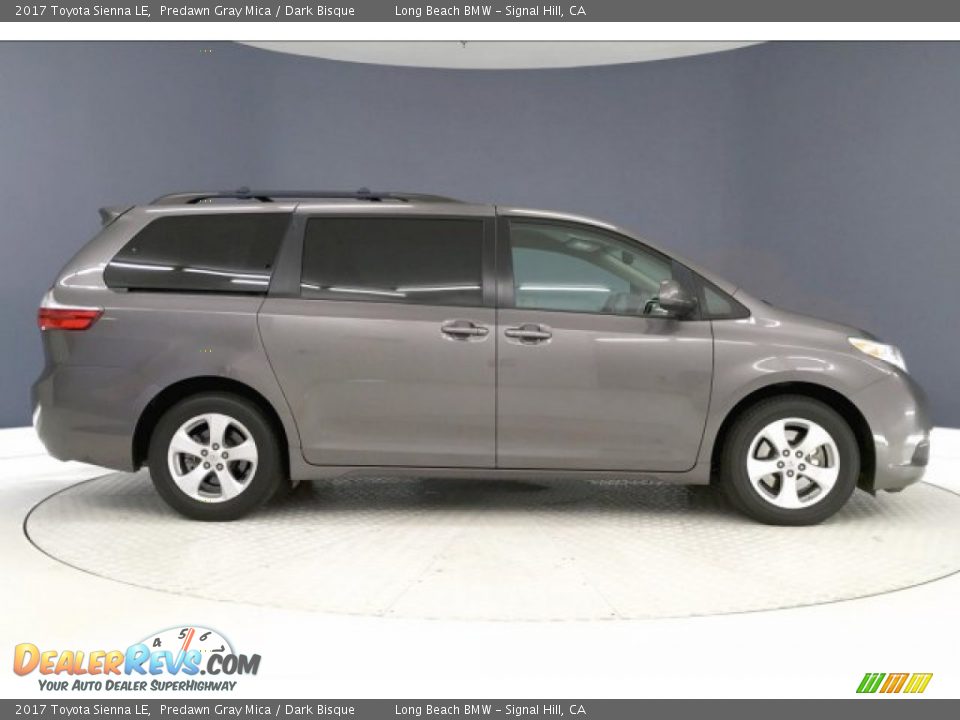 2017 Toyota Sienna LE Predawn Gray Mica / Dark Bisque Photo #30
