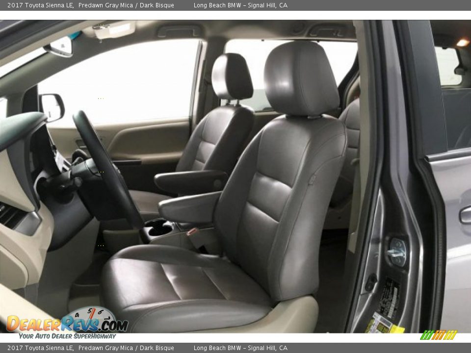 2017 Toyota Sienna LE Predawn Gray Mica / Dark Bisque Photo #31
