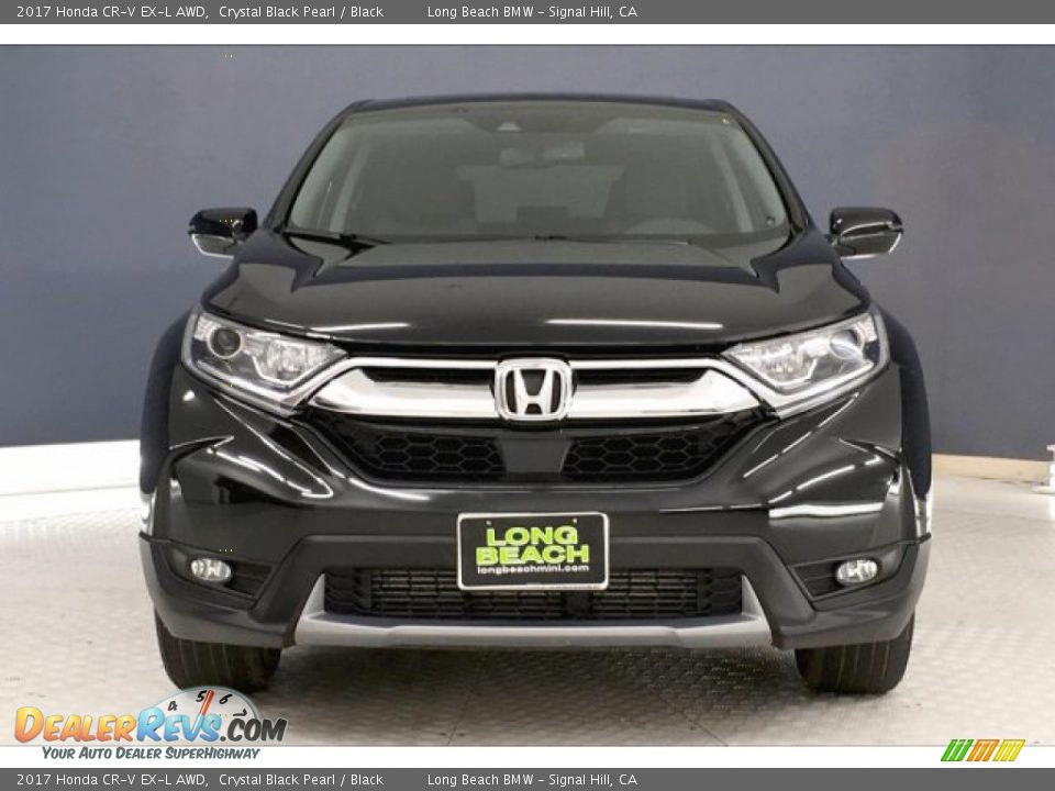 2017 Honda CR-V EX-L AWD Crystal Black Pearl / Black Photo #2