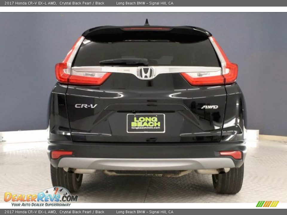 2017 Honda CR-V EX-L AWD Crystal Black Pearl / Black Photo #3
