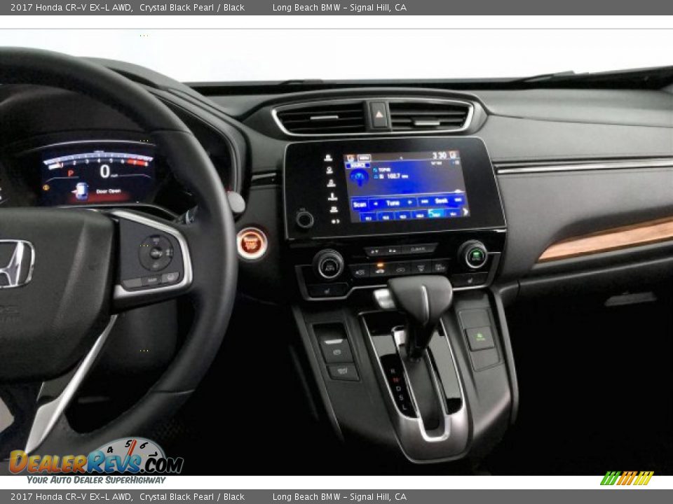 2017 Honda CR-V EX-L AWD Crystal Black Pearl / Black Photo #5