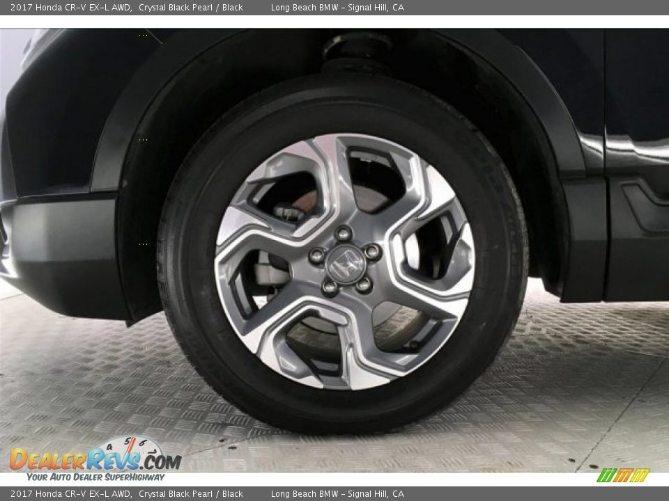 2017 Honda CR-V EX-L AWD Crystal Black Pearl / Black Photo #8