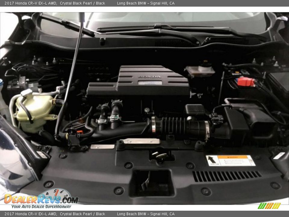 2017 Honda CR-V EX-L AWD Crystal Black Pearl / Black Photo #9