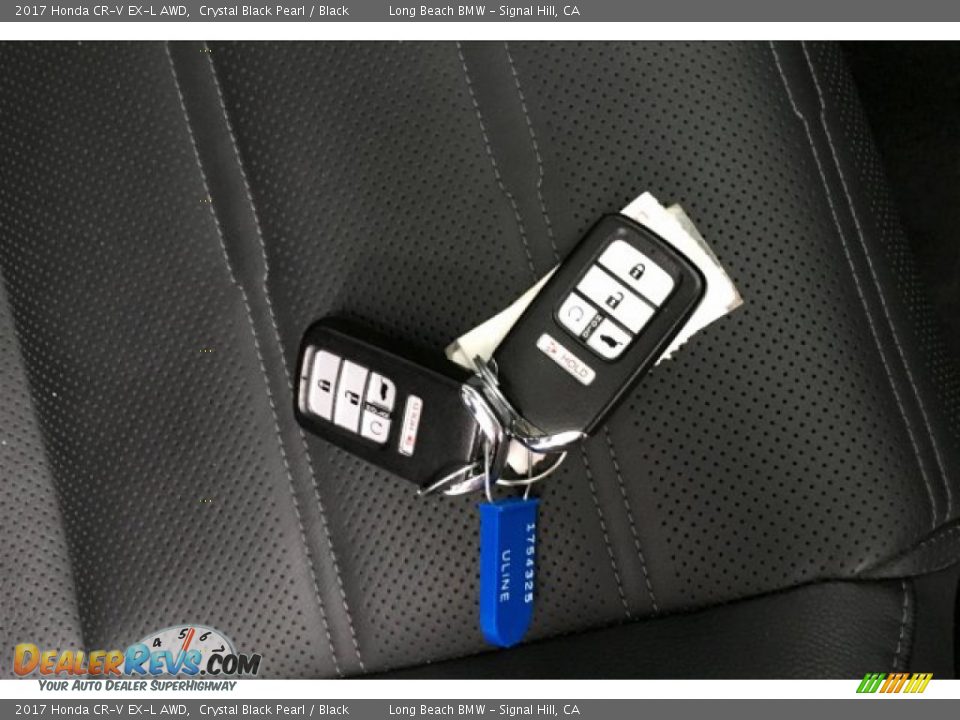 2017 Honda CR-V EX-L AWD Crystal Black Pearl / Black Photo #11