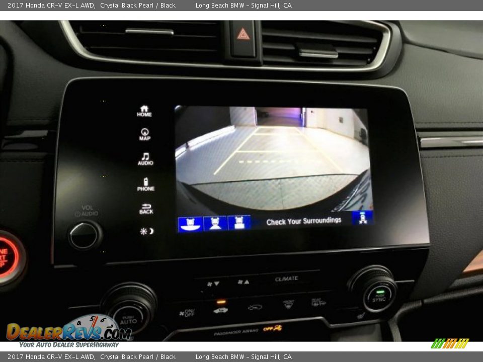 2017 Honda CR-V EX-L AWD Crystal Black Pearl / Black Photo #13