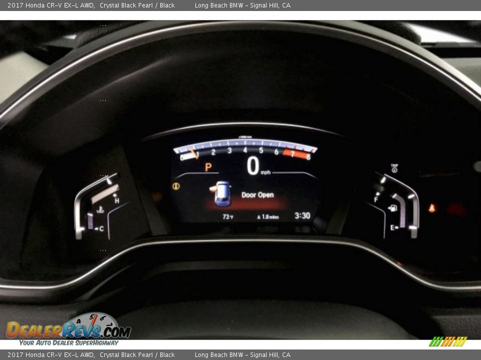 2017 Honda CR-V EX-L AWD Crystal Black Pearl / Black Photo #16
