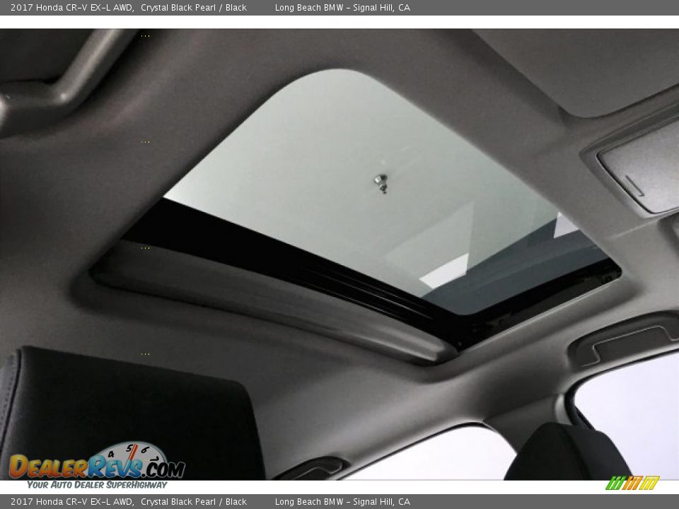 2017 Honda CR-V EX-L AWD Crystal Black Pearl / Black Photo #25