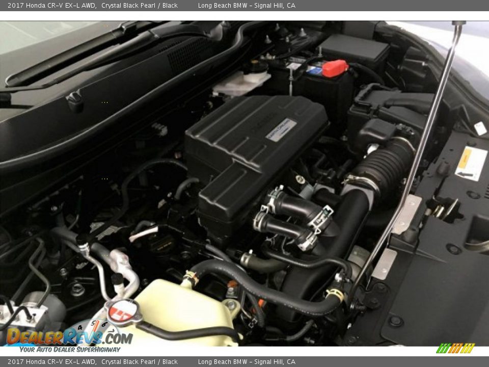 2017 Honda CR-V EX-L AWD Crystal Black Pearl / Black Photo #27