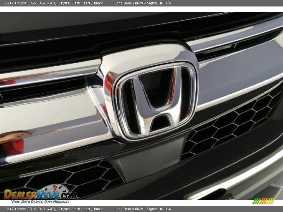 2017 Honda CR-V EX-L AWD Crystal Black Pearl / Black Photo #29