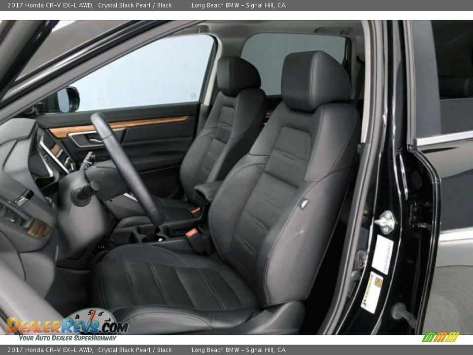2017 Honda CR-V EX-L AWD Crystal Black Pearl / Black Photo #32