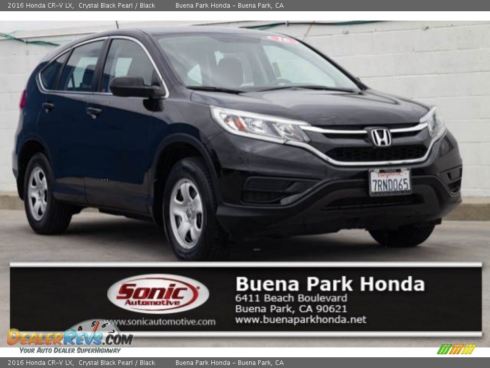 2016 Honda CR-V LX Crystal Black Pearl / Black Photo #1