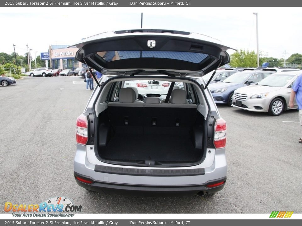 2015 Subaru Forester 2.5i Premium Ice Silver Metallic / Gray Photo #14