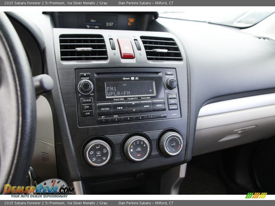 2015 Subaru Forester 2.5i Premium Ice Silver Metallic / Gray Photo #20