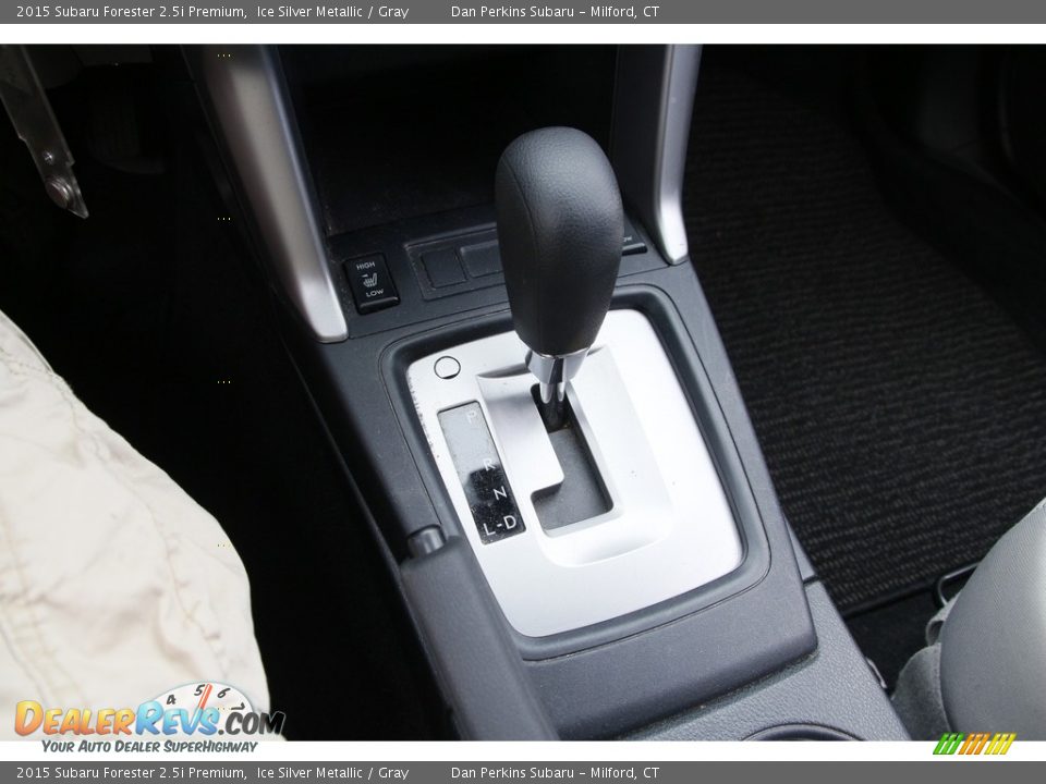 2015 Subaru Forester 2.5i Premium Ice Silver Metallic / Gray Photo #21