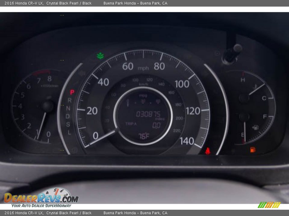 2016 Honda CR-V LX Crystal Black Pearl / Black Photo #24