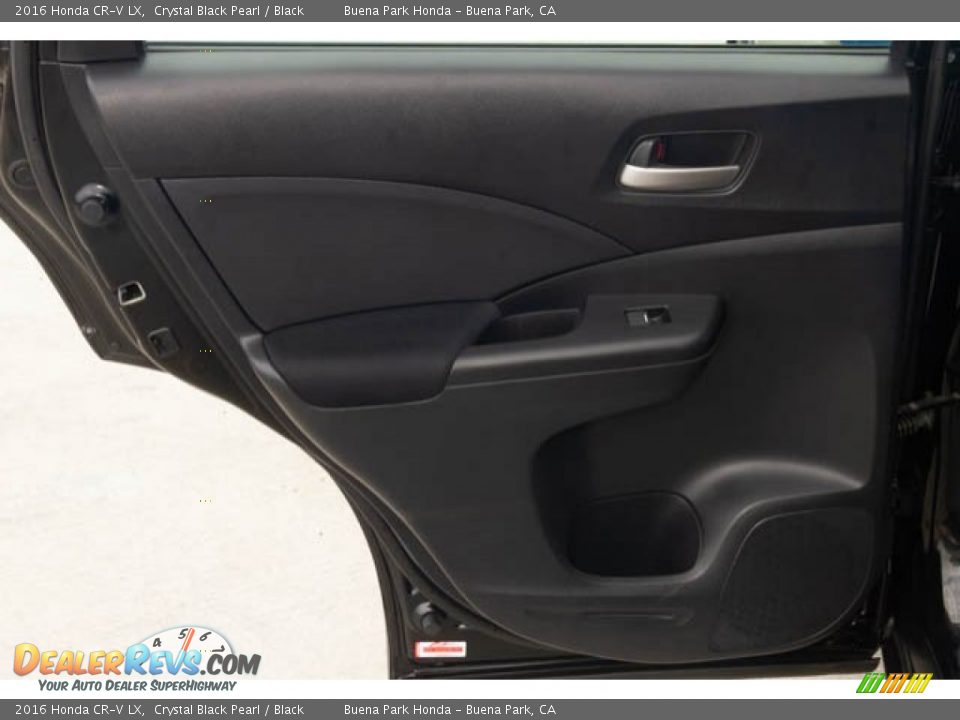 2016 Honda CR-V LX Crystal Black Pearl / Black Photo #27