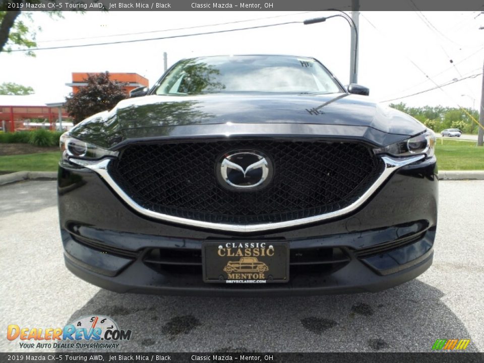2019 Mazda CX-5 Touring AWD Jet Black Mica / Black Photo #2