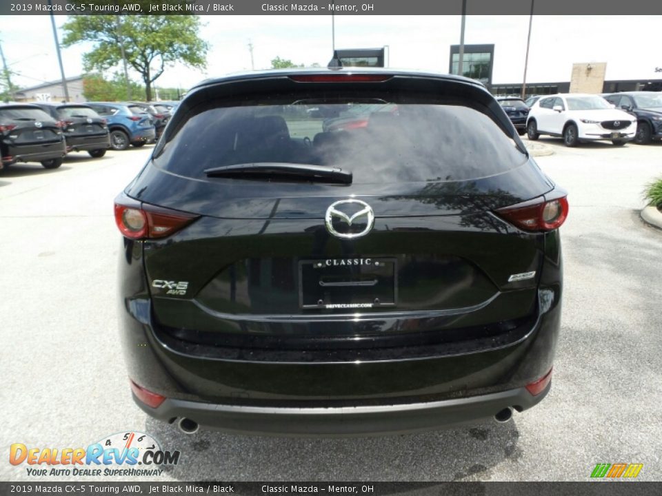 2019 Mazda CX-5 Touring AWD Jet Black Mica / Black Photo #6