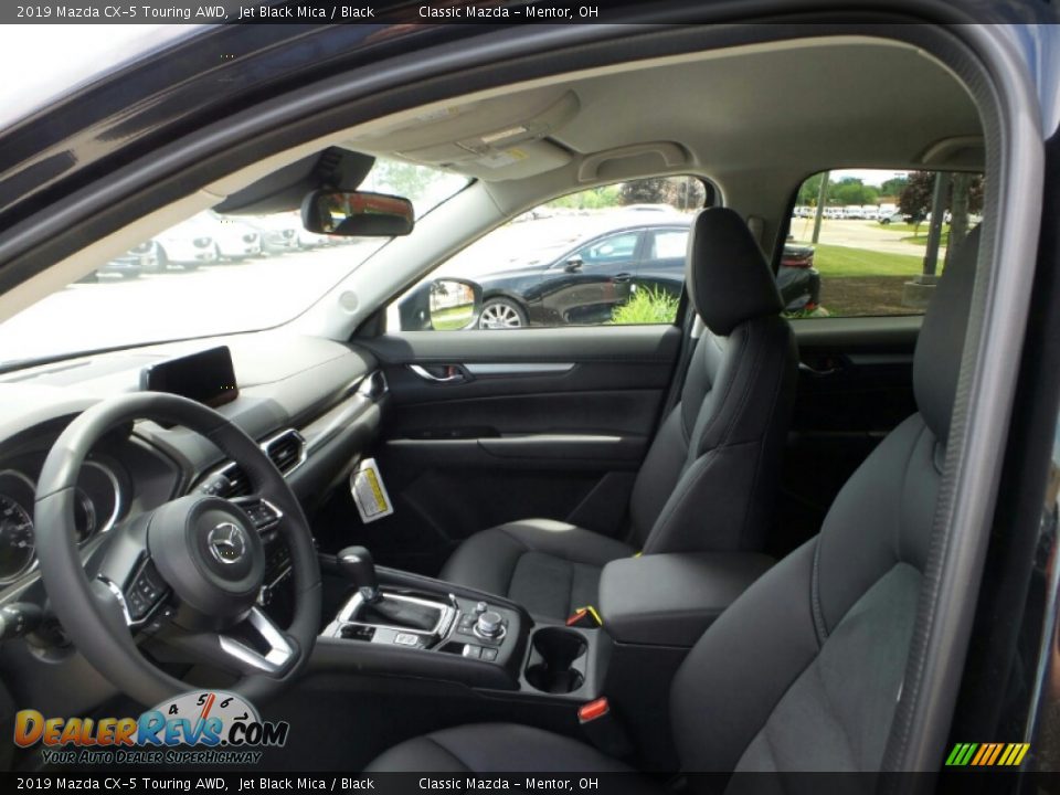 2019 Mazda CX-5 Touring AWD Jet Black Mica / Black Photo #8