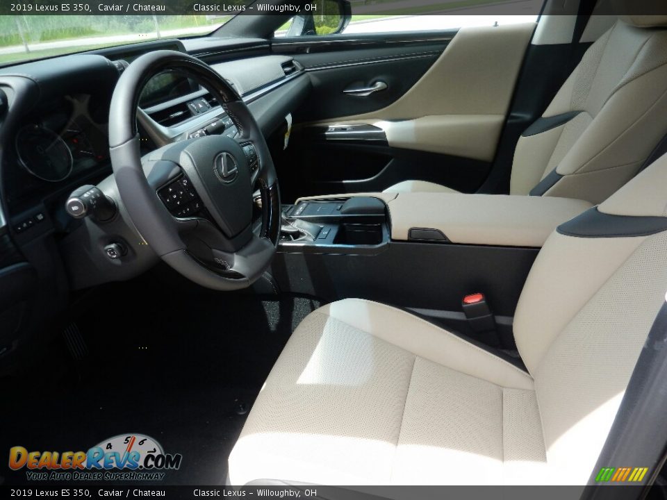 2019 Lexus ES 350 Caviar / Chateau Photo #2