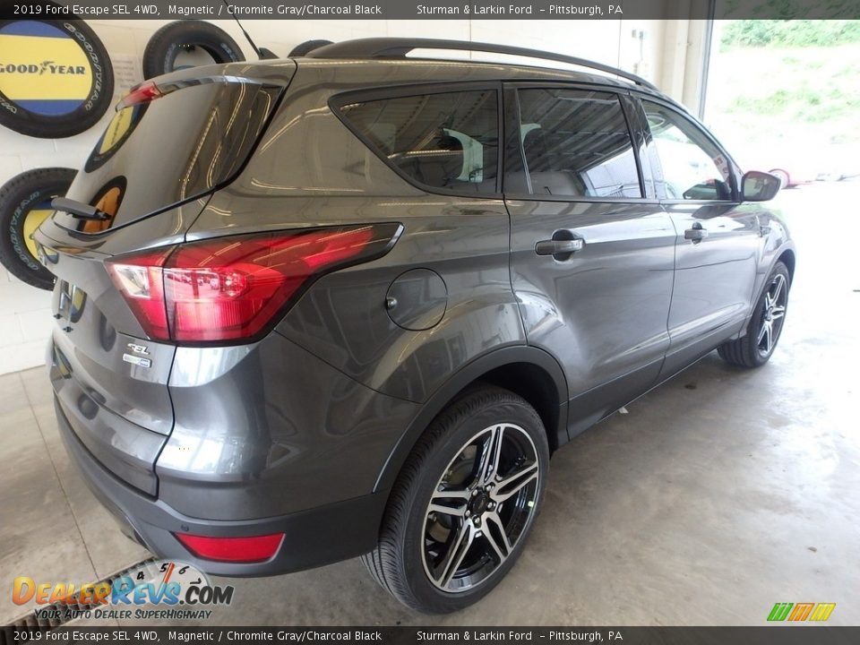 2019 Ford Escape SEL 4WD Magnetic / Chromite Gray/Charcoal Black Photo #2