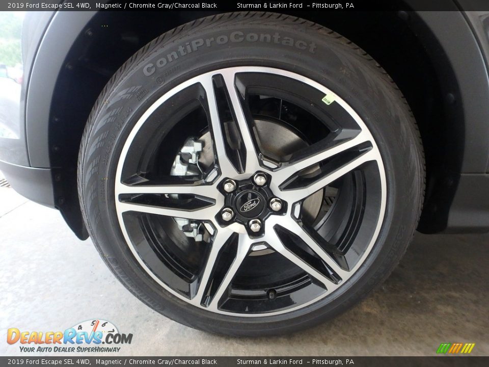 2019 Ford Escape SEL 4WD Magnetic / Chromite Gray/Charcoal Black Photo #6