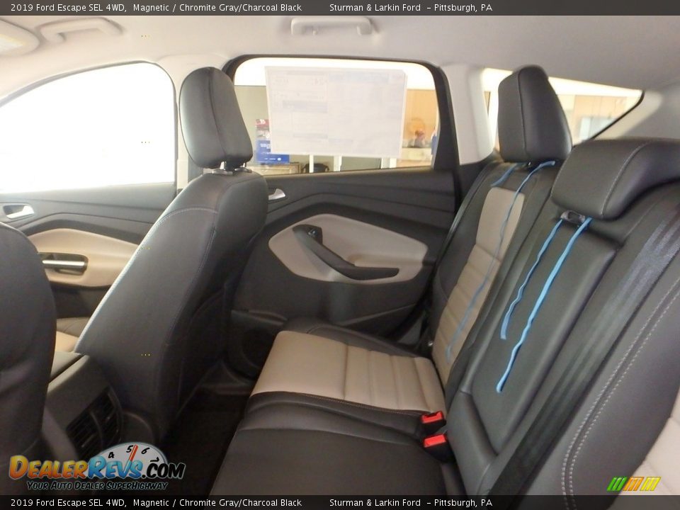 2019 Ford Escape SEL 4WD Magnetic / Chromite Gray/Charcoal Black Photo #8